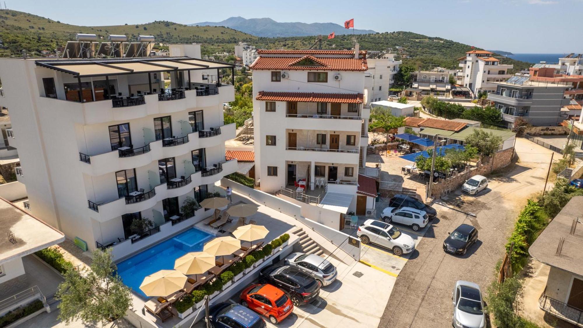Monel Hotel Ksamil Esterno foto