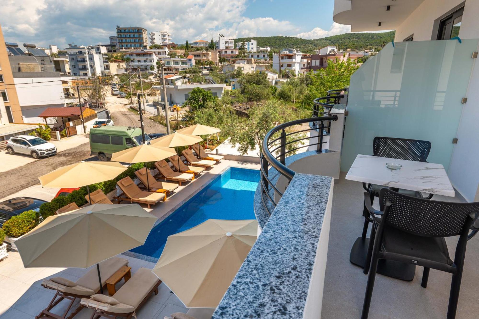 Monel Hotel Ksamil Esterno foto