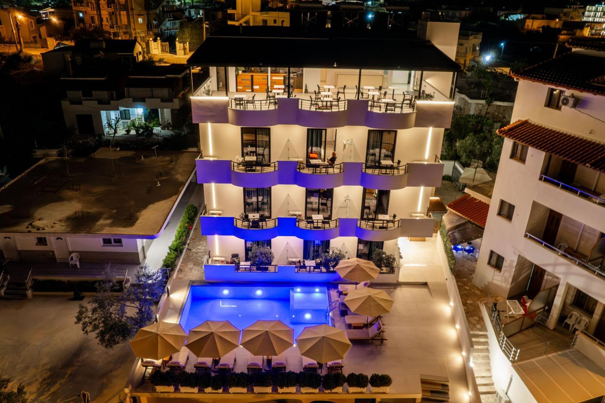 Monel Hotel Ksamil Esterno foto