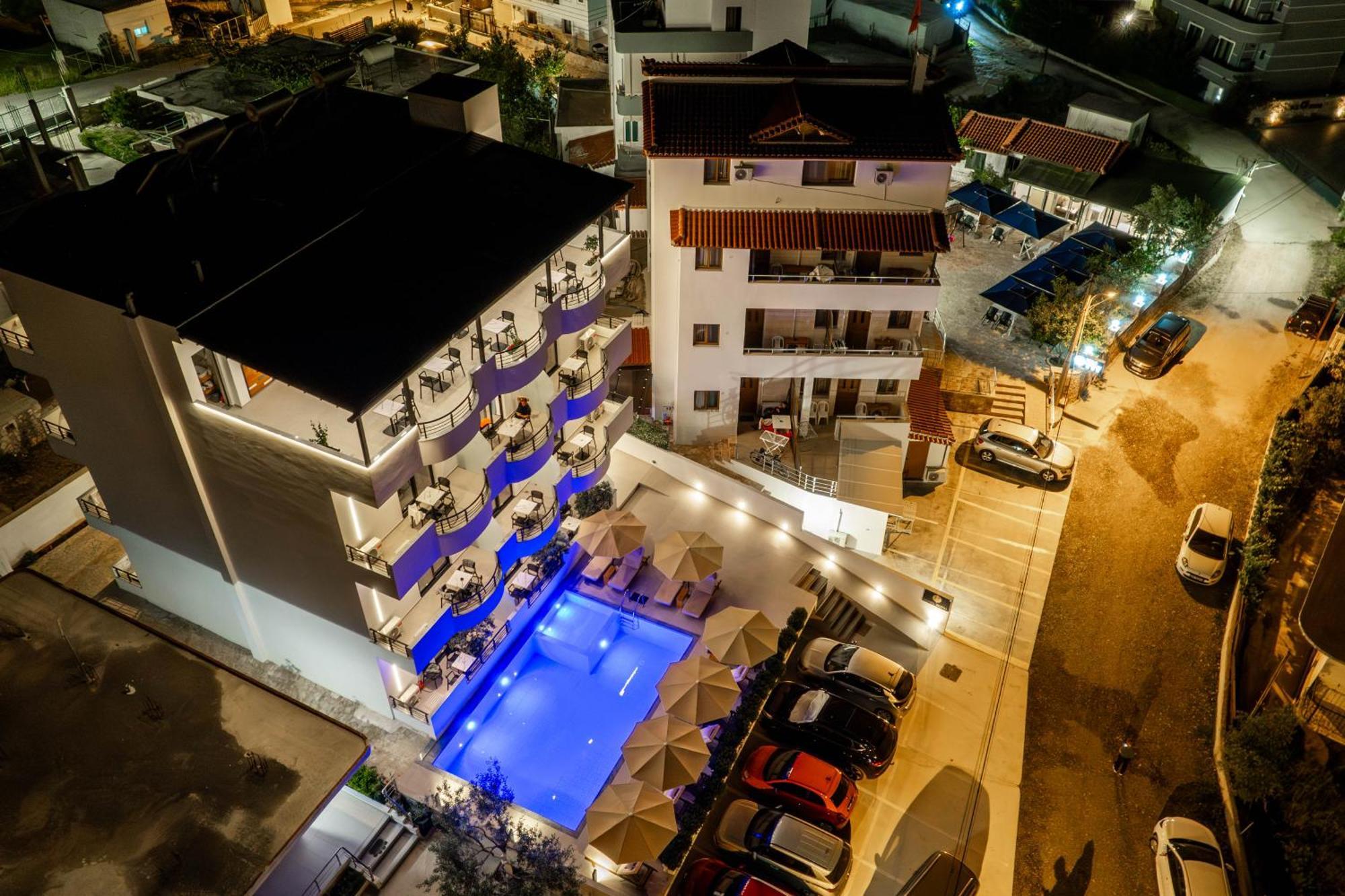 Monel Hotel Ksamil Esterno foto